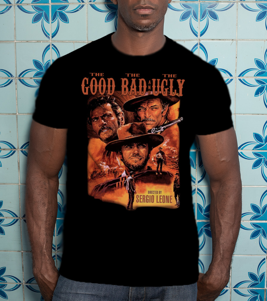 The Good The Bad And The Ugly Directed By Sergio Leone T-Shirt