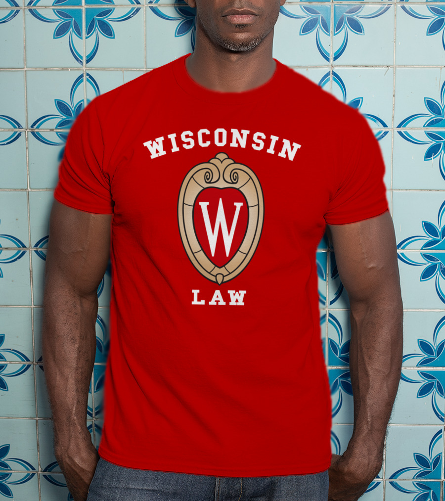 Wisconsin Law W Emblem T-Shirt