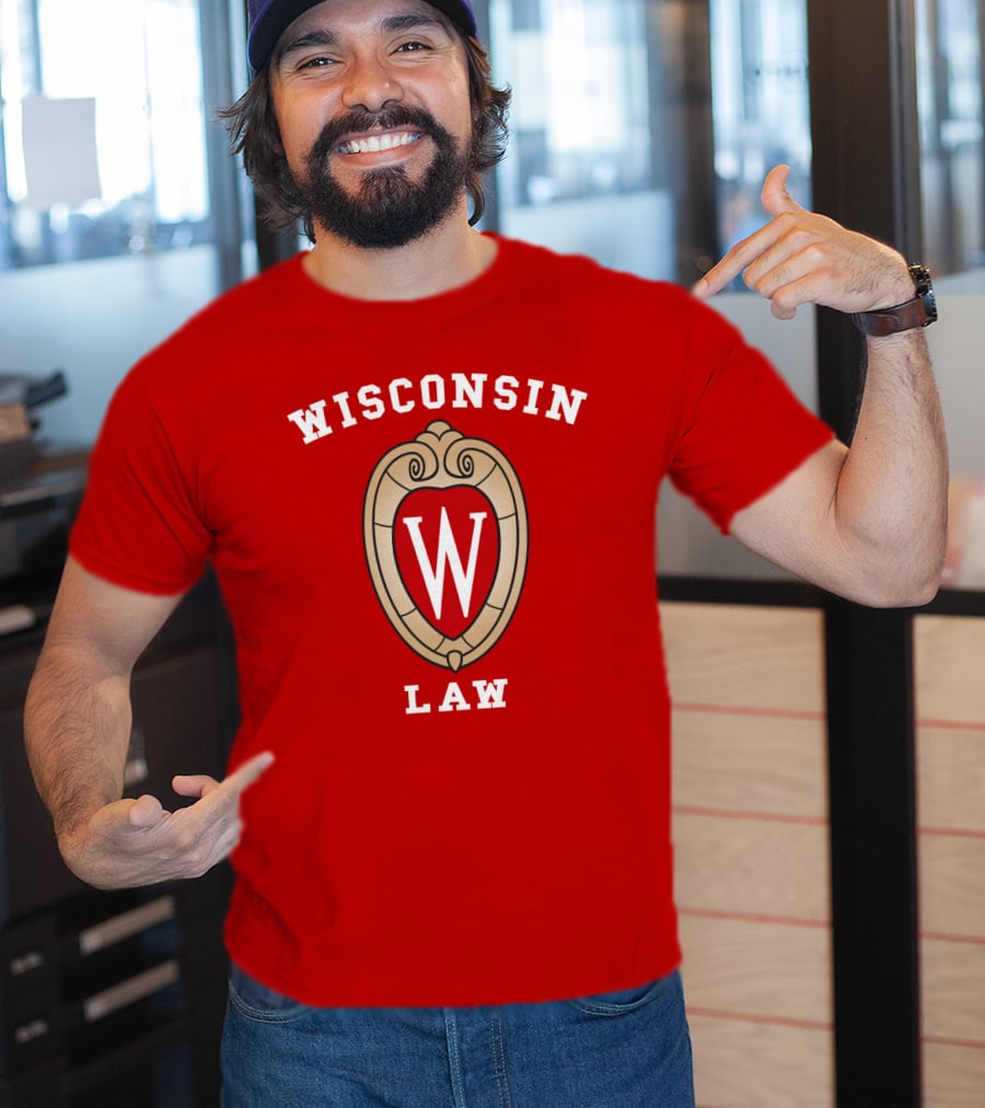 Wisconsin Law W Emblem T-Shirt