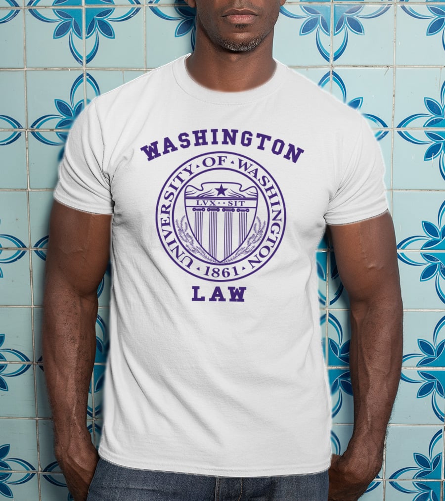 University Of Washington Law School Seal 1861 T-Shirt