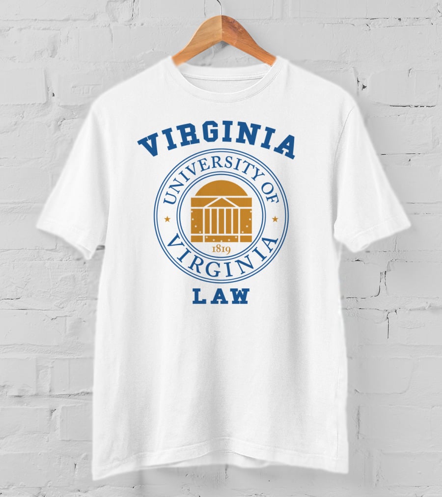 University Of Virginia Law 1819 Emblem T-Shirt