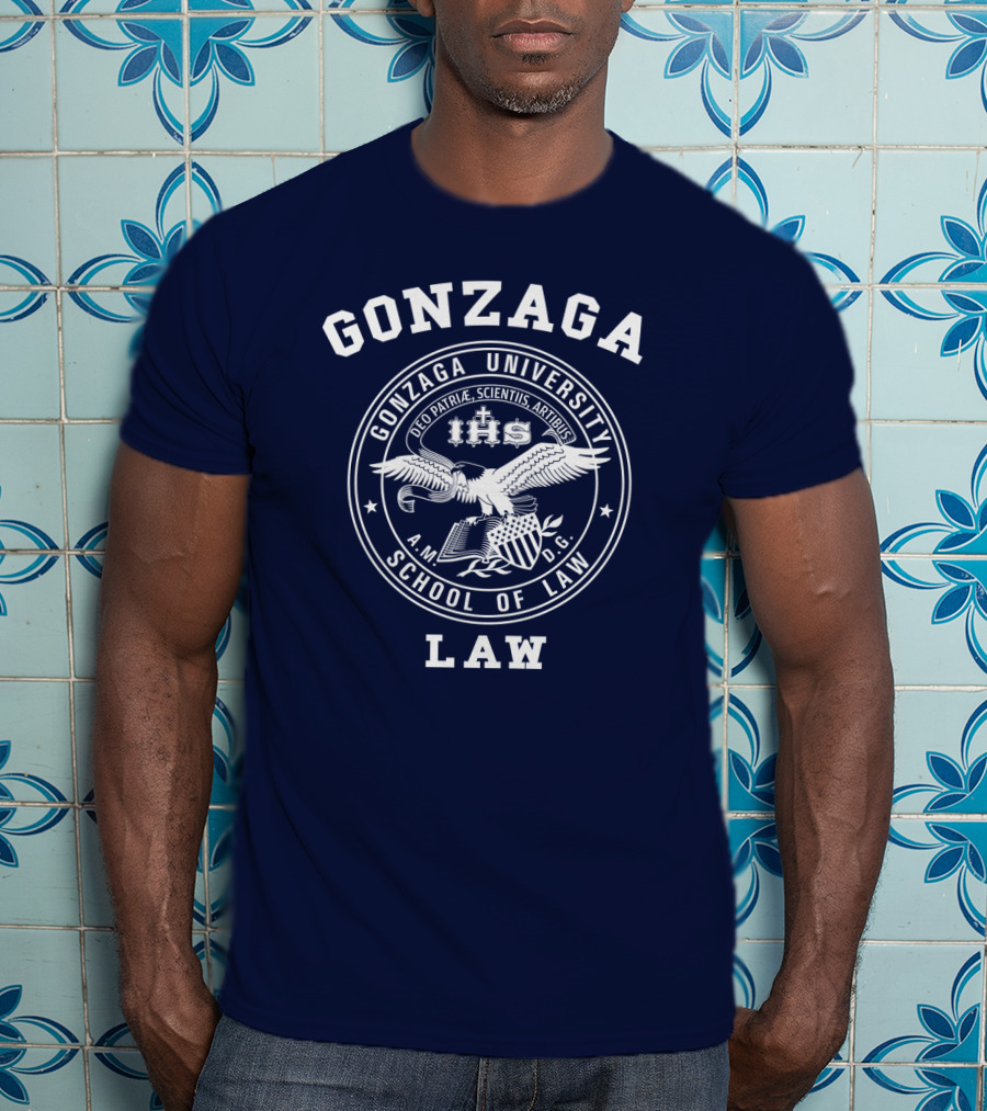 Gonzaga University School Of Law Seal Emblem T-Shirt