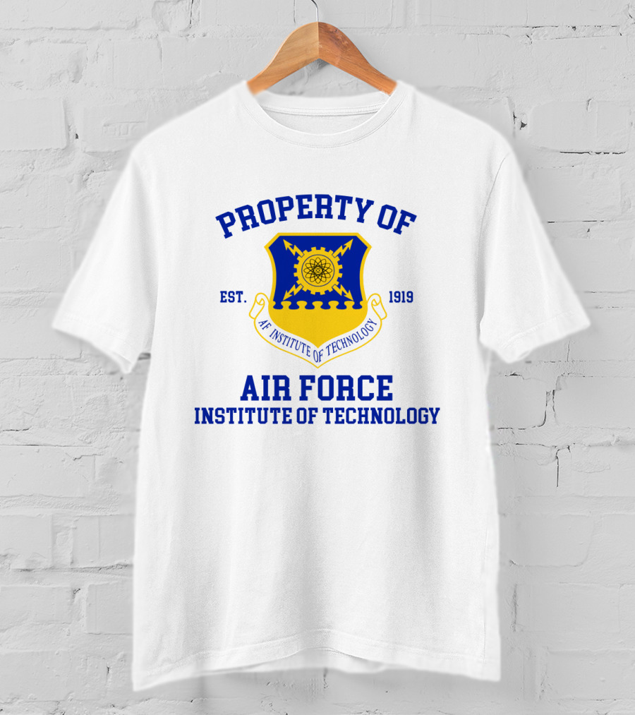 Property Of Air Force Institute Of Technology Est. 1919 T-Shirt