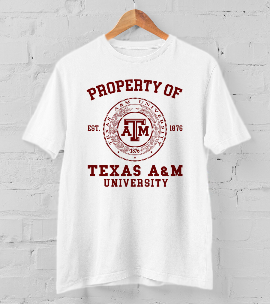 Property Of Texas A&M University Established 1876 T-Shirt
