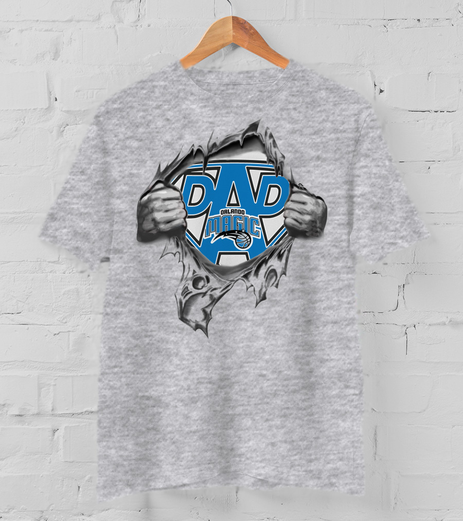 Orlando Magic Super Dad Basketball T-Shirt