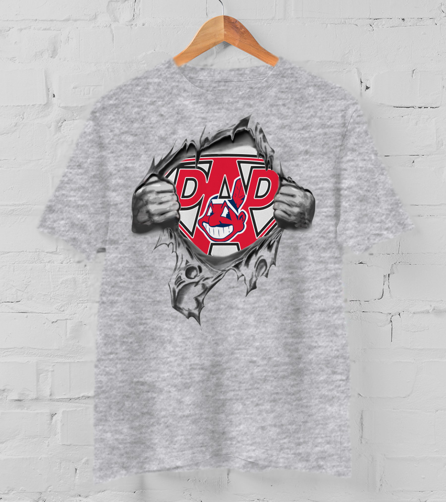 Cleveland Super Dad Chief Wahoo T-Shirt