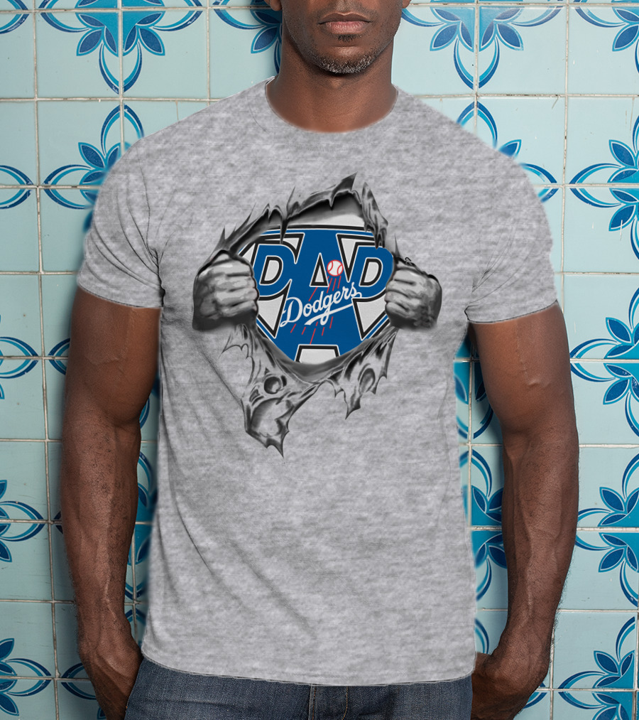 Los Angeles Dodgers Super Dad T-Shirt