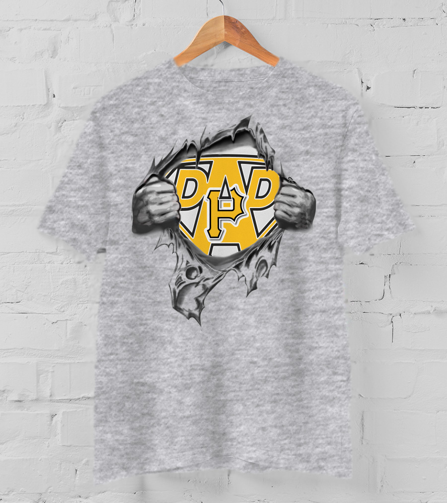 Pittsburgh Pirates Super Dad Fan T-Shirt