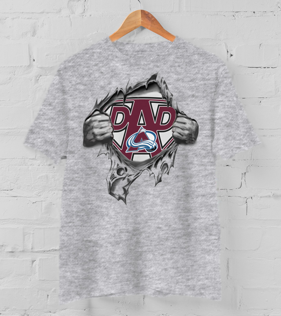 Colorado Avalanche Super Dad T-Shirt