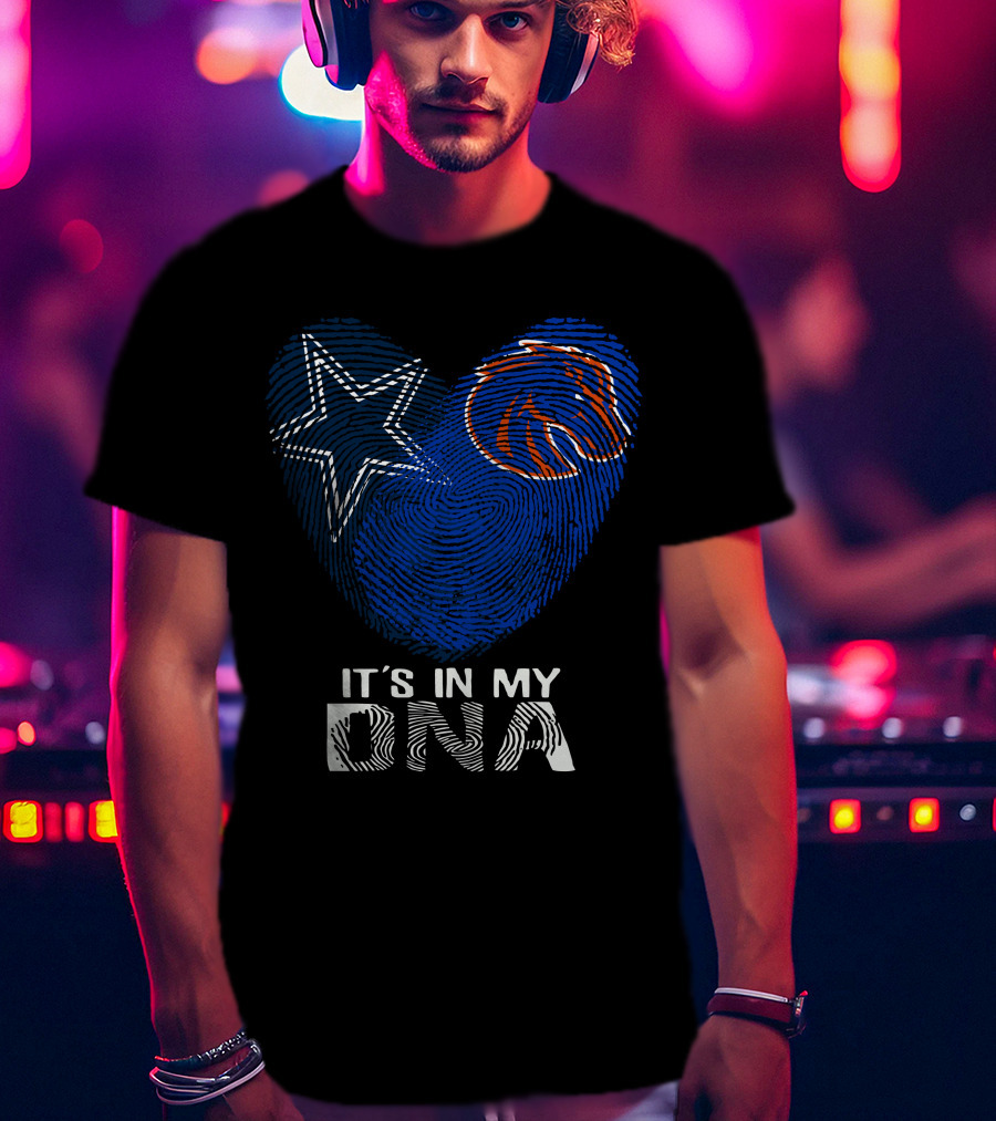 Cowboys Star Boise State Broncos It's In My DNA T-Shirt