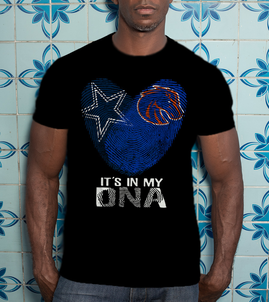 Cowboys Star Boise State Broncos It's In My DNA T-Shirt