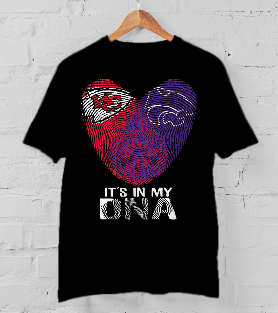 Kansas Chiefs Wildcats It's In My DNA T-Shirt
