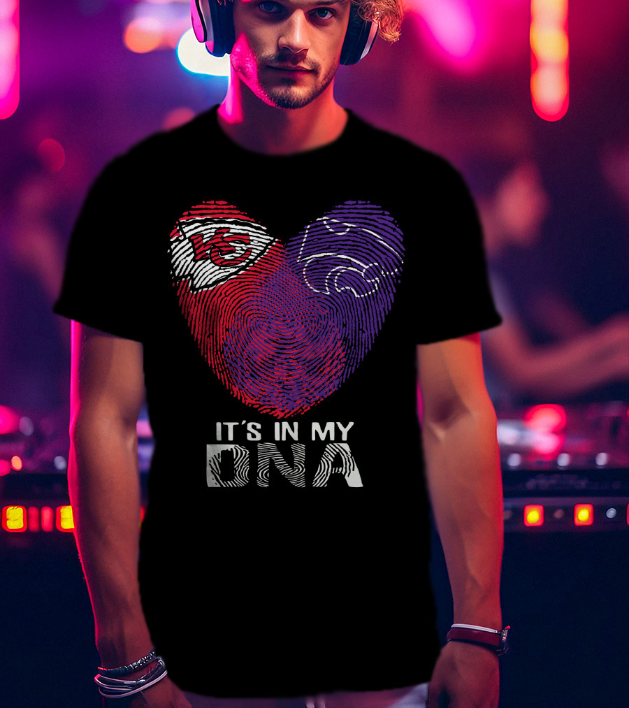 Kansas Chiefs Wildcats It's In My DNA T-Shirt