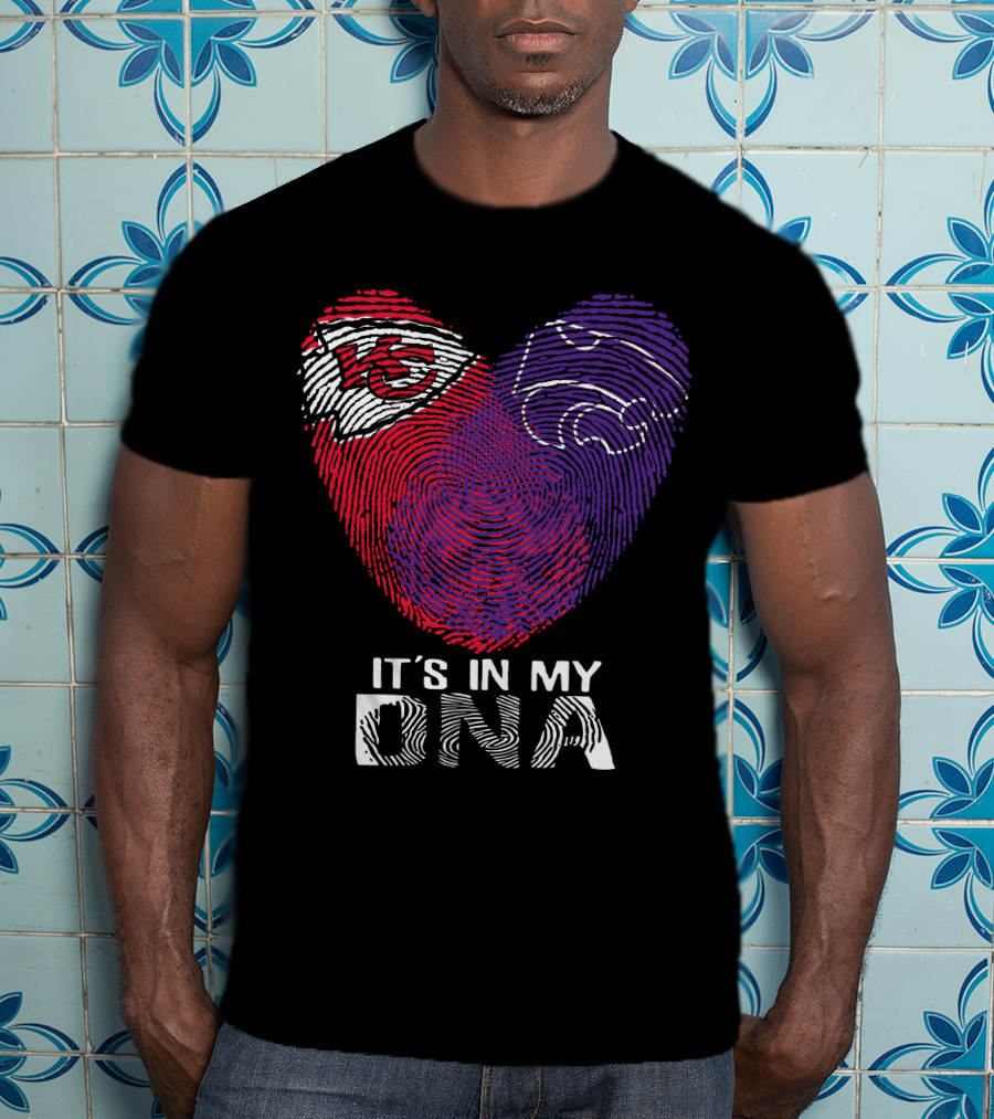 Kansas Chiefs Wildcats It's In My DNA T-Shirt