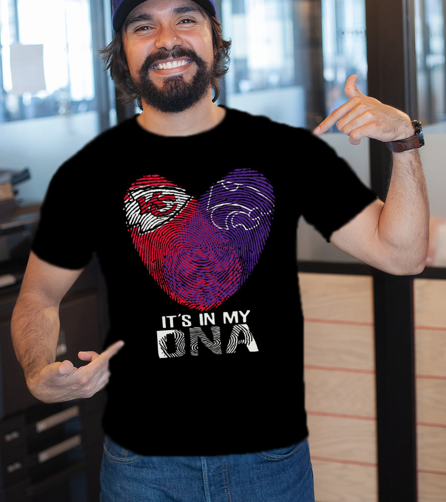 Kansas Chiefs Wildcats It's In My DNA T-Shirt