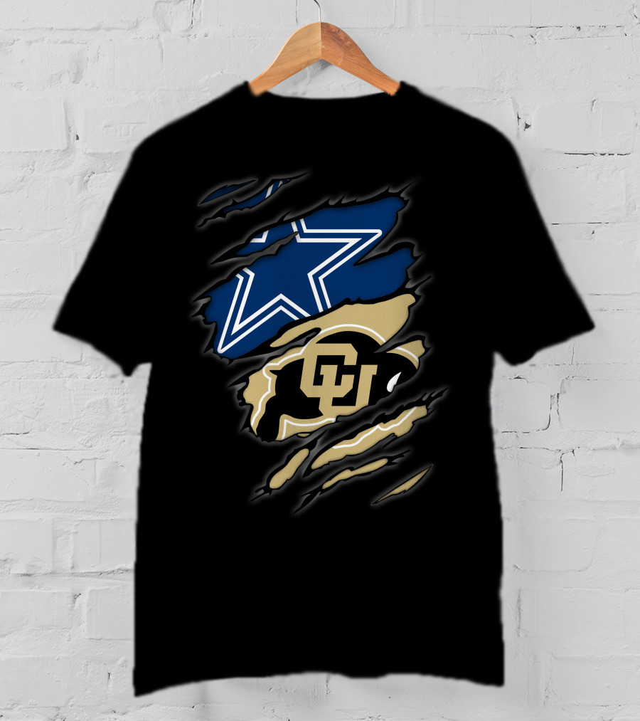 Cowboys Star Colorado Buffaloes CU T-Shirt
