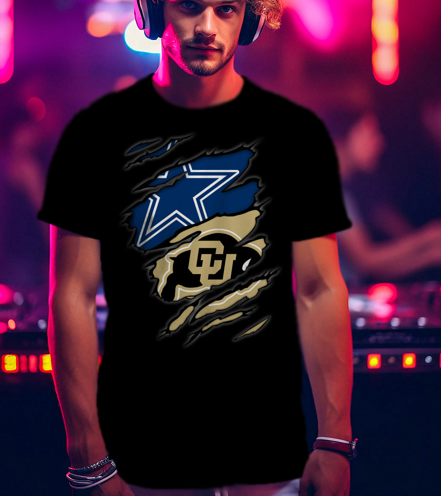Cowboys Star Colorado Buffaloes CU T-Shirt