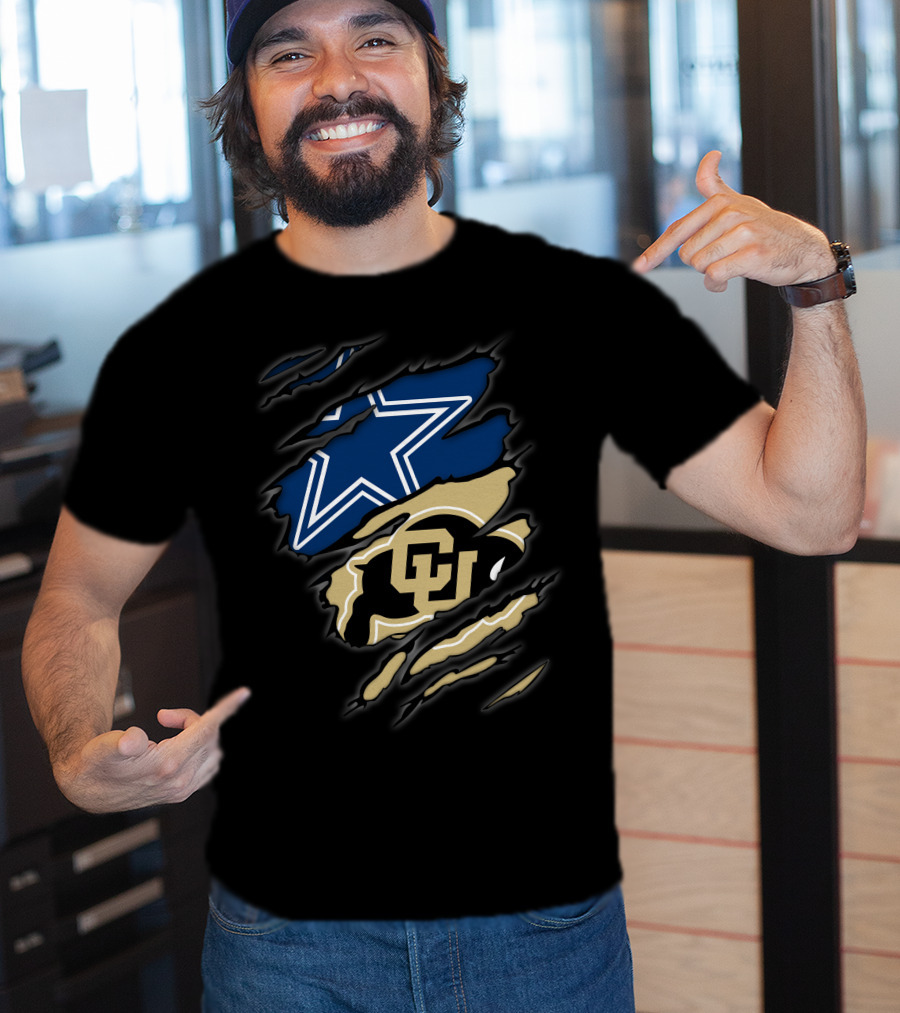 Cowboys Star Colorado Buffaloes CU T-Shirt