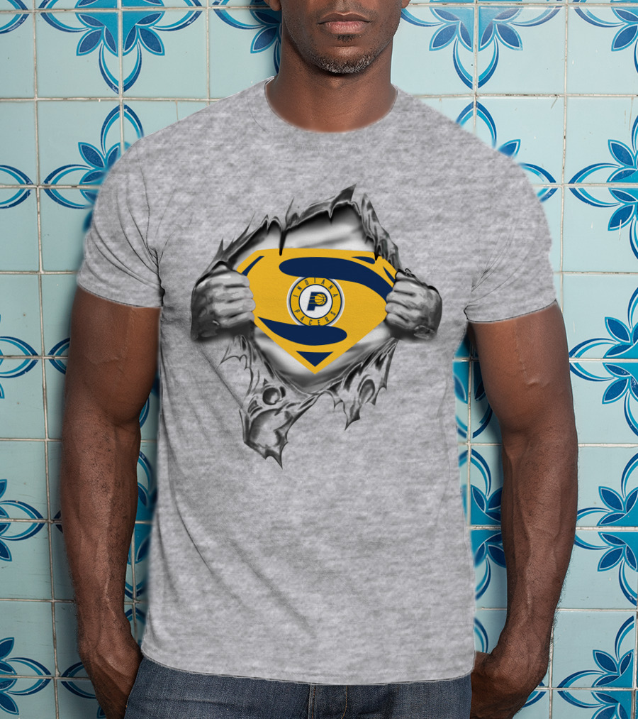 Indiana Pacers Breaking Through Super Emblem T-Shirt