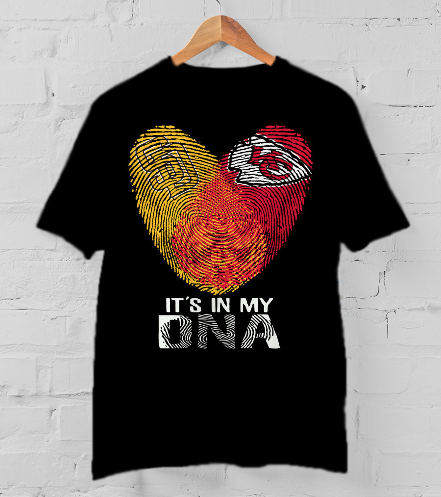 San Diego Padres Kansas City Chiefs It's In My DNA T-Shirt