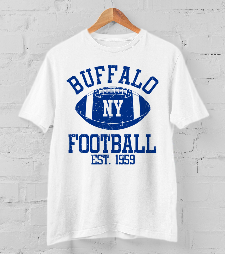 Buffalo NY Football EST 1959 T-Shirt