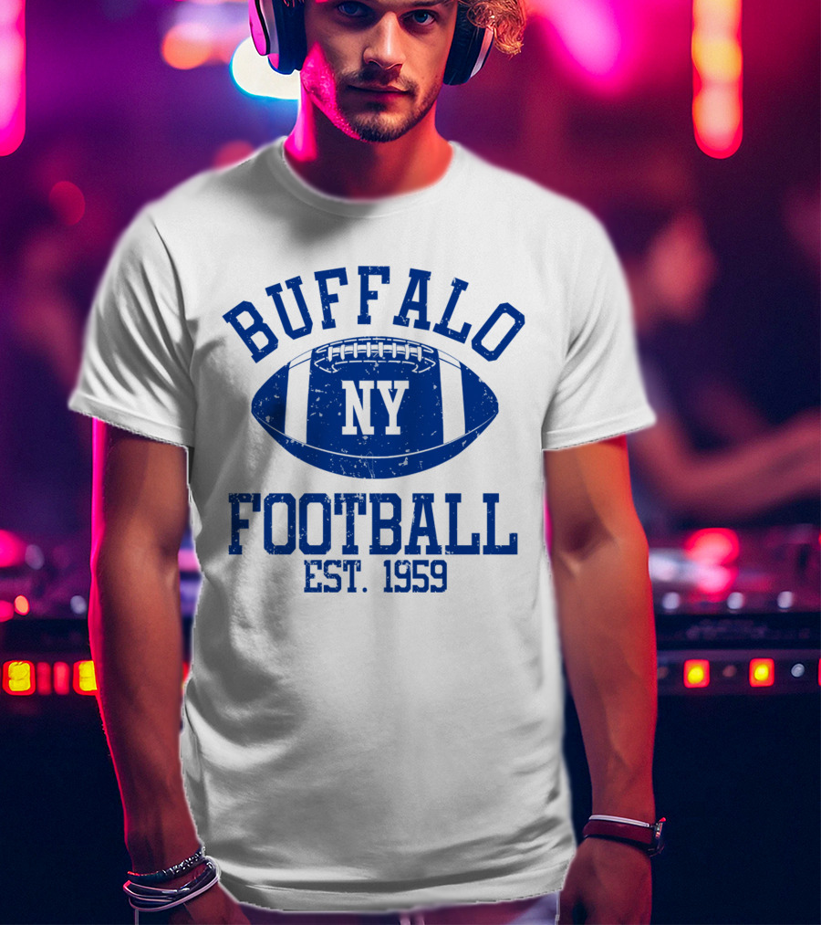Buffalo NY Football EST 1959 T-Shirt