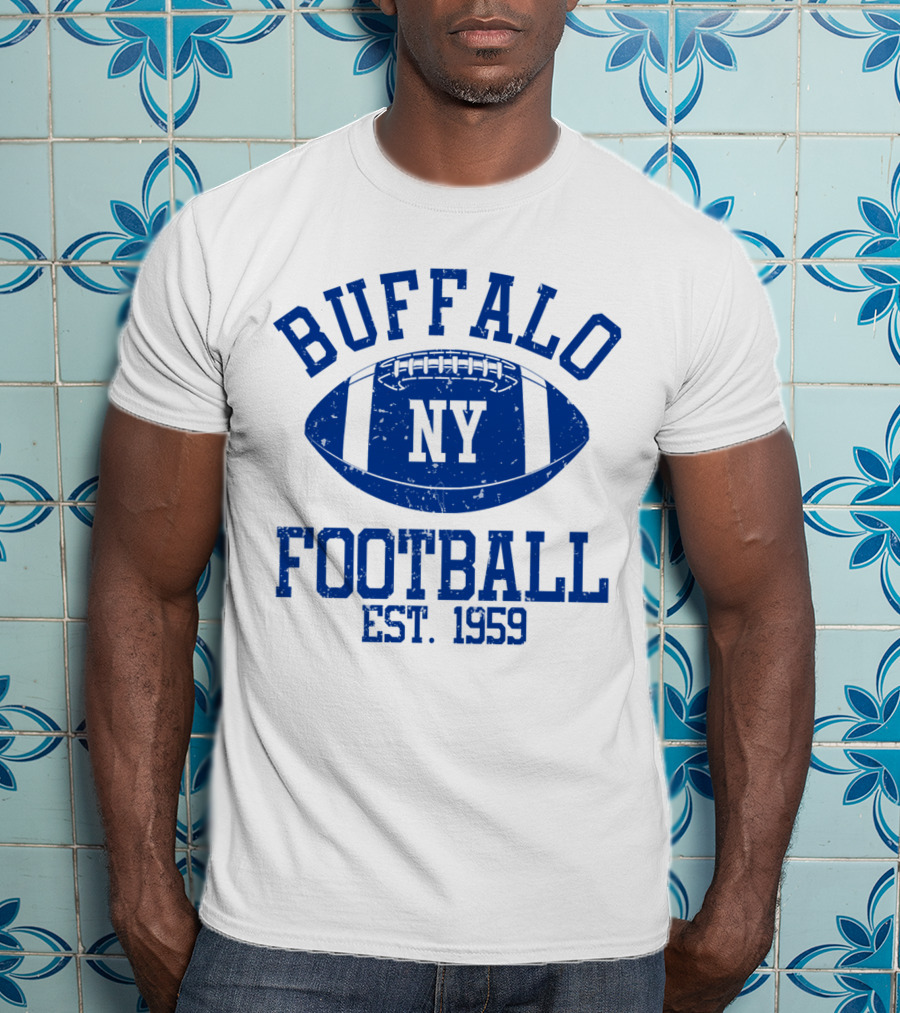 Buffalo NY Football EST 1959 T-Shirt