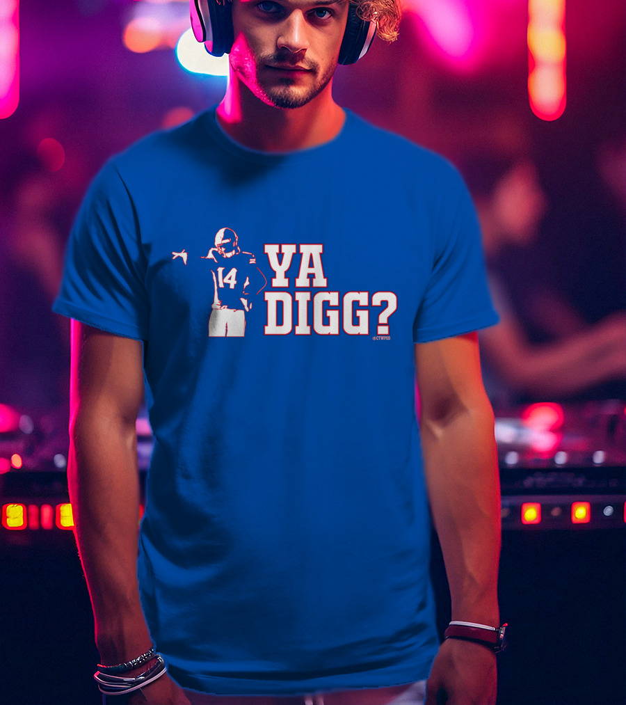 Stefon Diggs Ya Digg? 14 Football Fan T-Shirt