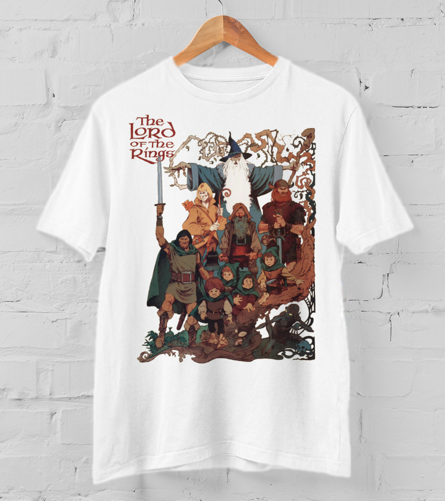The Lord Of The Rings Classic Fellowship T-Shirt