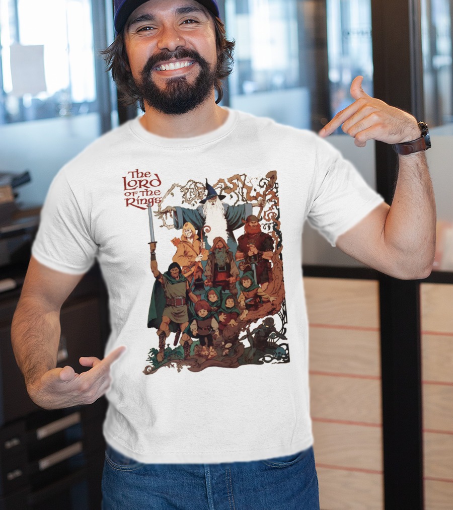 The Lord Of The Rings Classic Fellowship T-Shirt