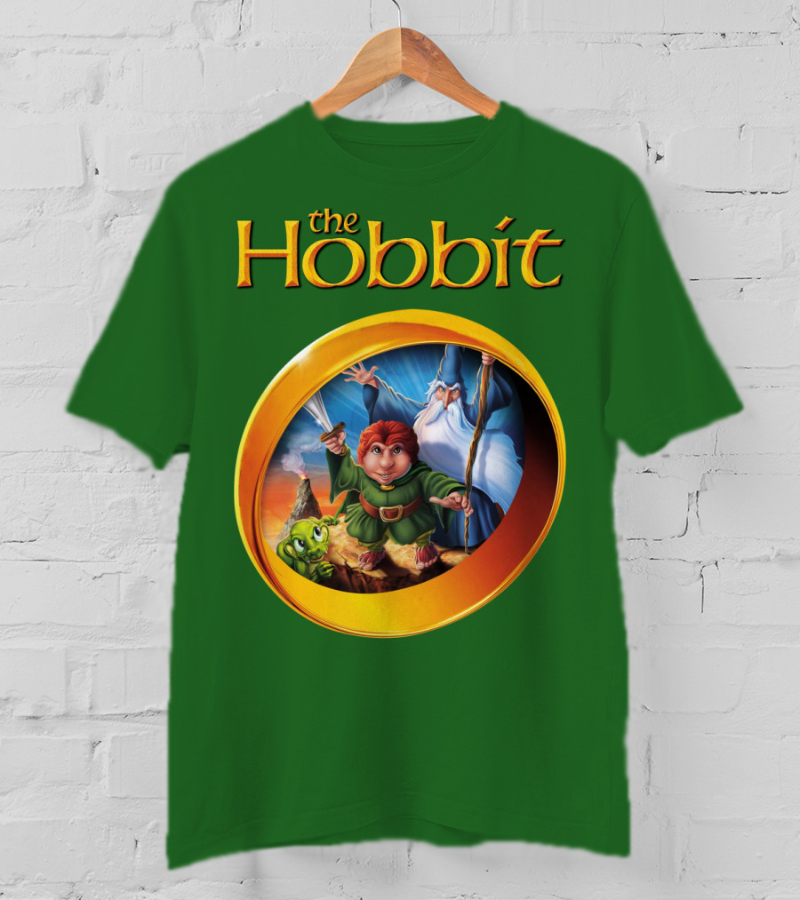 The Hobbit Gandalf Bilbo Baggins Adventure Ring T-Shirt