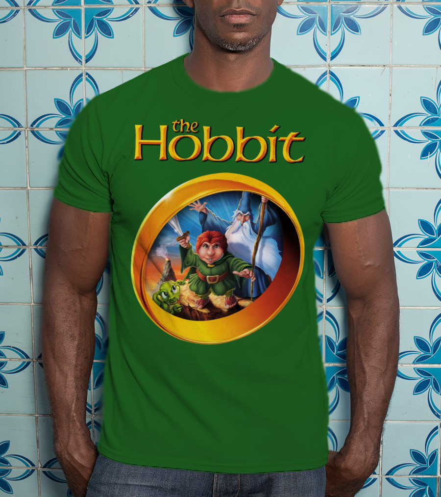 The Hobbit Gandalf Bilbo Baggins Adventure Ring T-Shirt