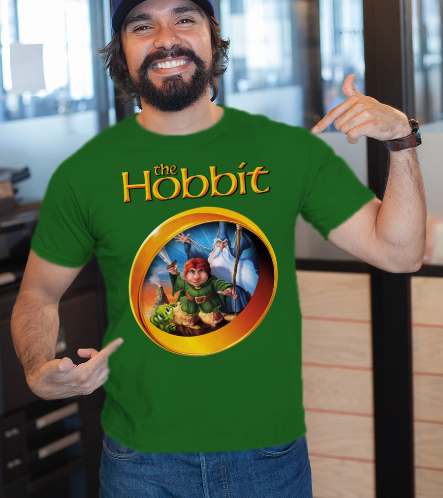 The Hobbit Gandalf Bilbo Baggins Adventure Ring T-Shirt