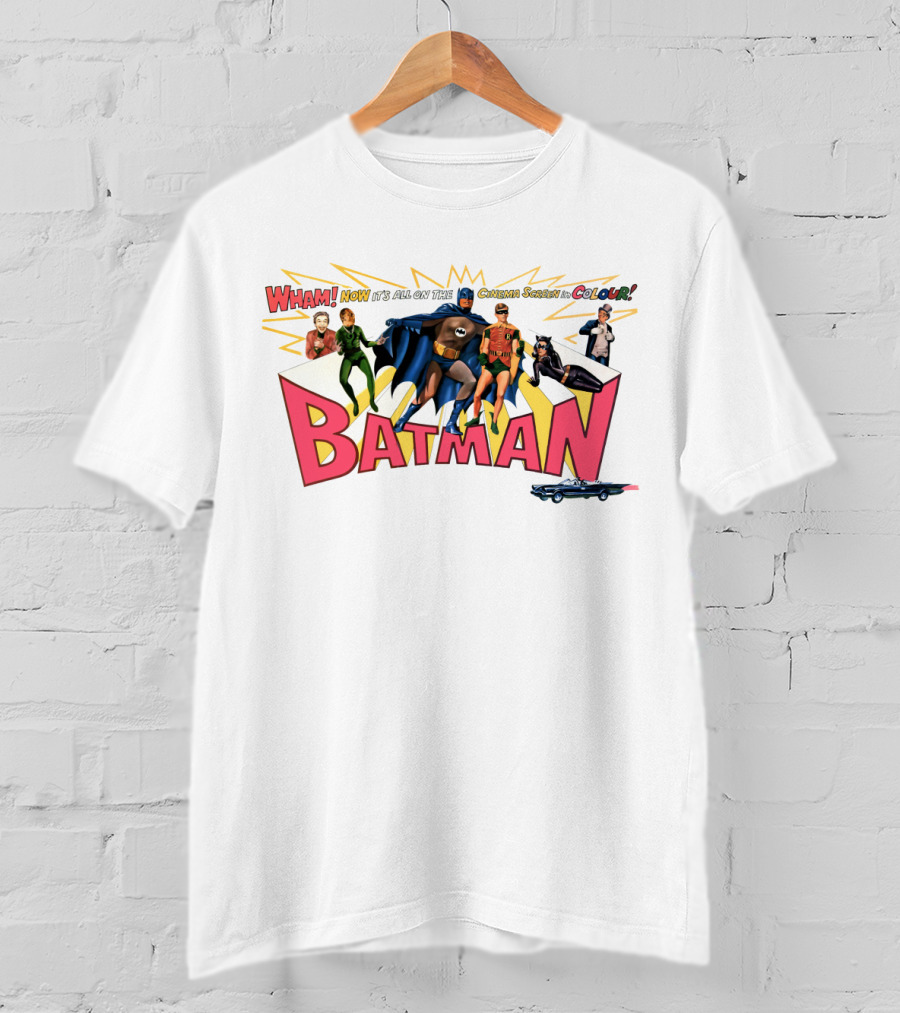 WHAM Now It's All On The Cinema Screen In Colour Batman T-Shirt