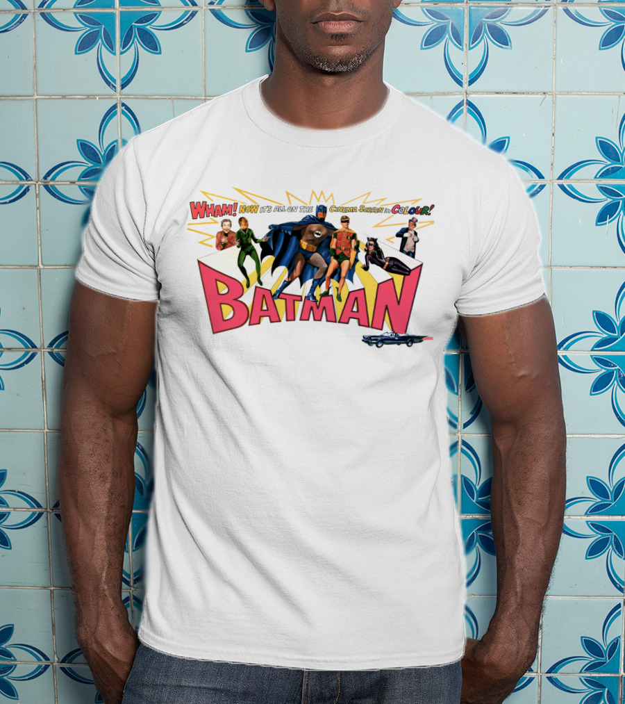 WHAM Now It's All On The Cinema Screen In Colour Batman T-Shirt