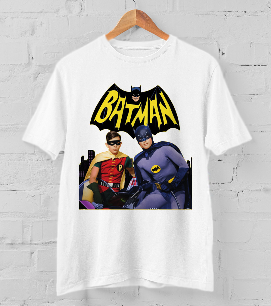 Batman Robin Classic TV Series Duo T-Shirt