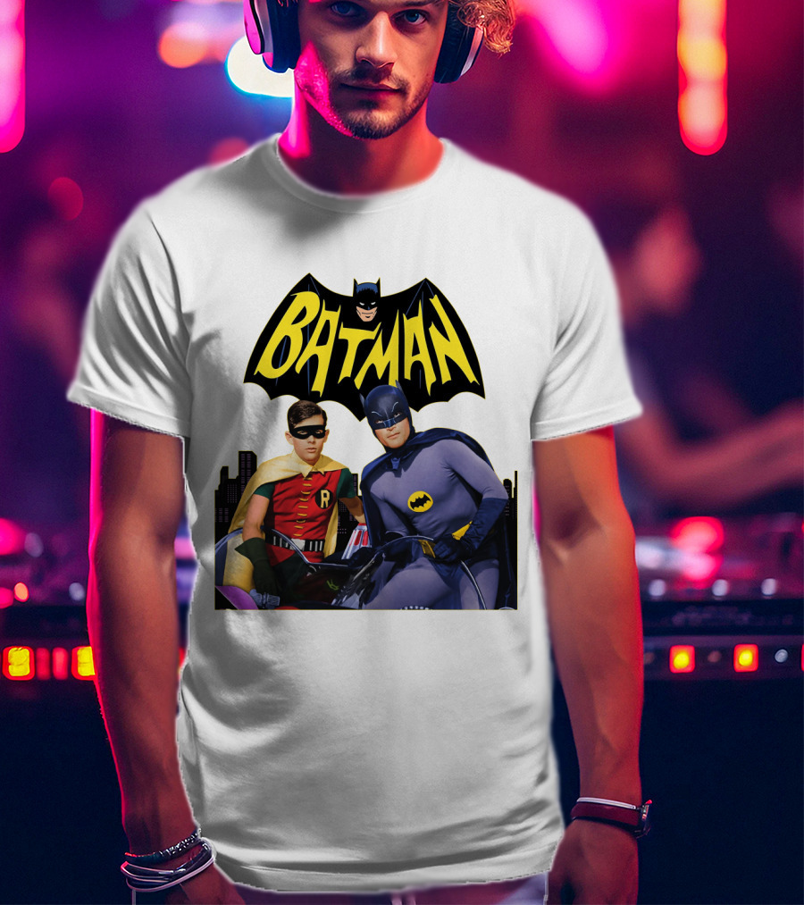 Batman Robin Classic TV Series Duo T-Shirt