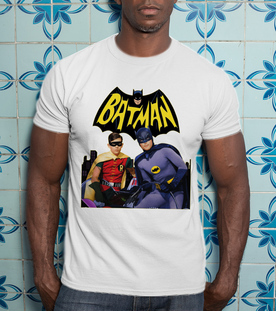 Batman Robin Classic TV Series Duo T-Shirt