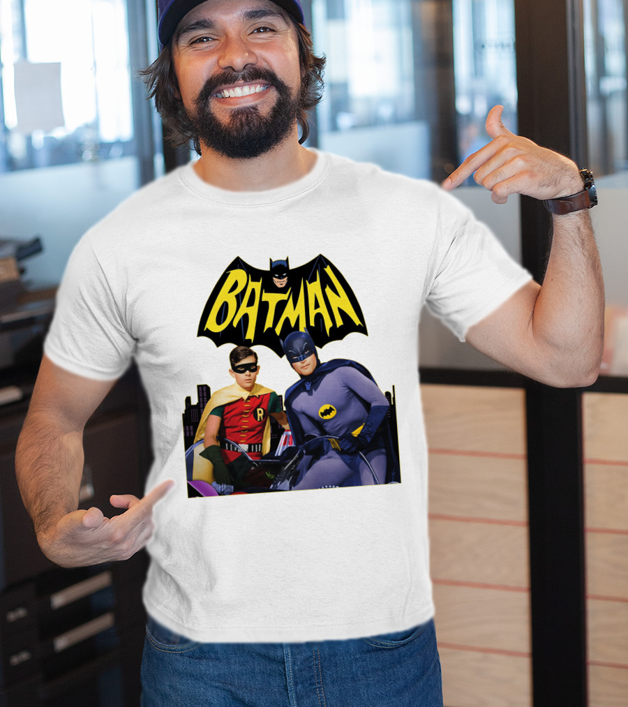 Batman Robin Classic TV Series Duo T-Shirt