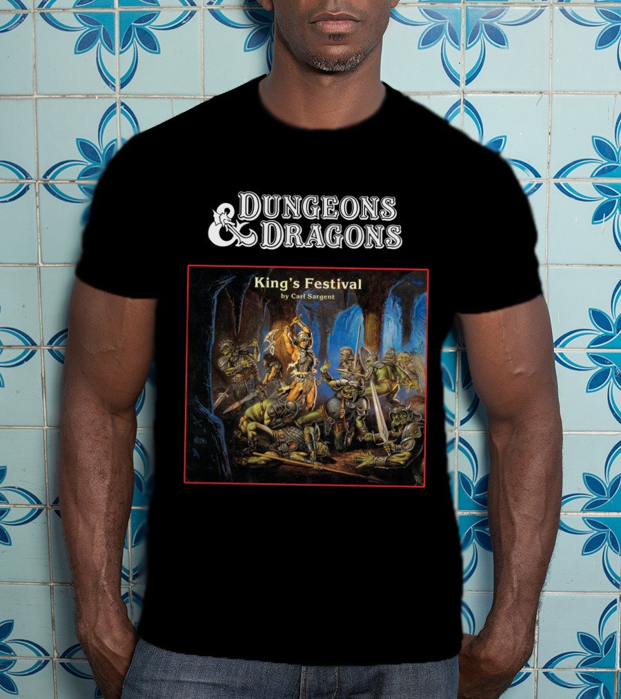 Dungeons And Dragons King's Festival By Carl Sargent T-Shirt