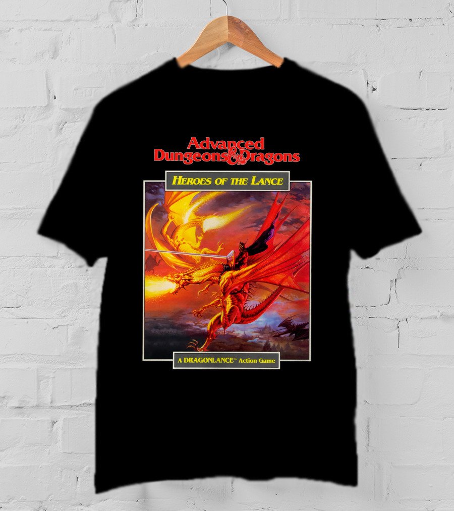Advanced Dungeons And Dragons Heroes Of The Lance Dragonlance Action Game T-Shirt