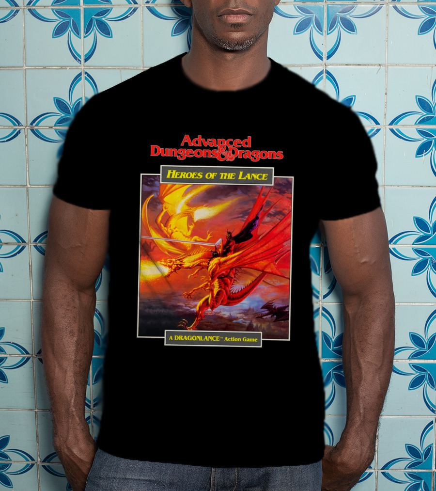 Advanced Dungeons And Dragons Heroes Of The Lance Dragonlance Action Game T-Shirt