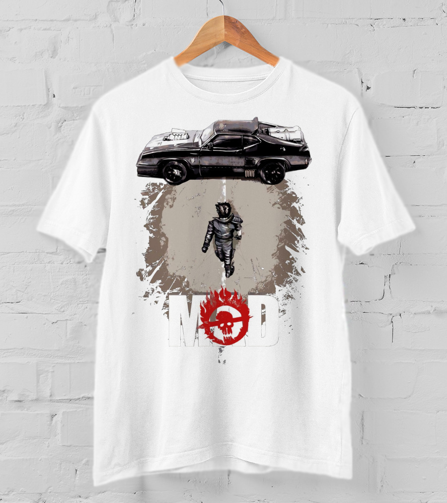 MDMX Mad Max Road Warrior Car Skull T-Shirt