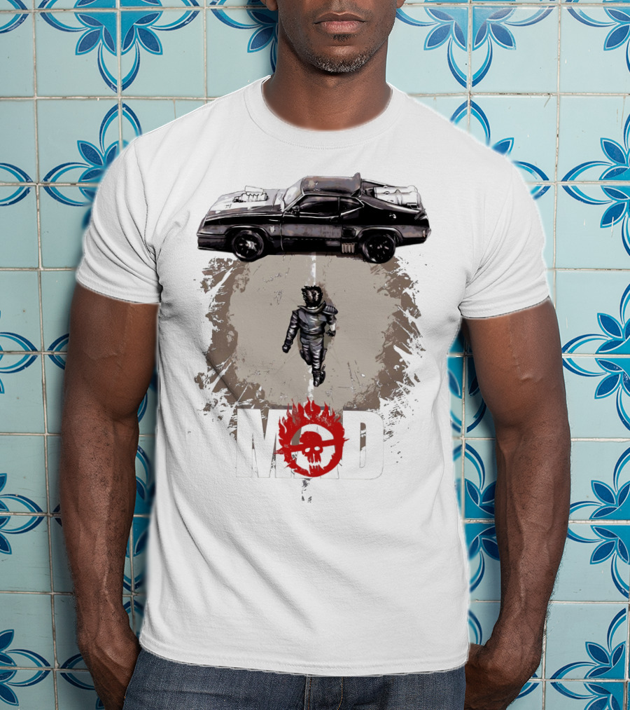 MDMX Mad Max Road Warrior Car Skull T-Shirt