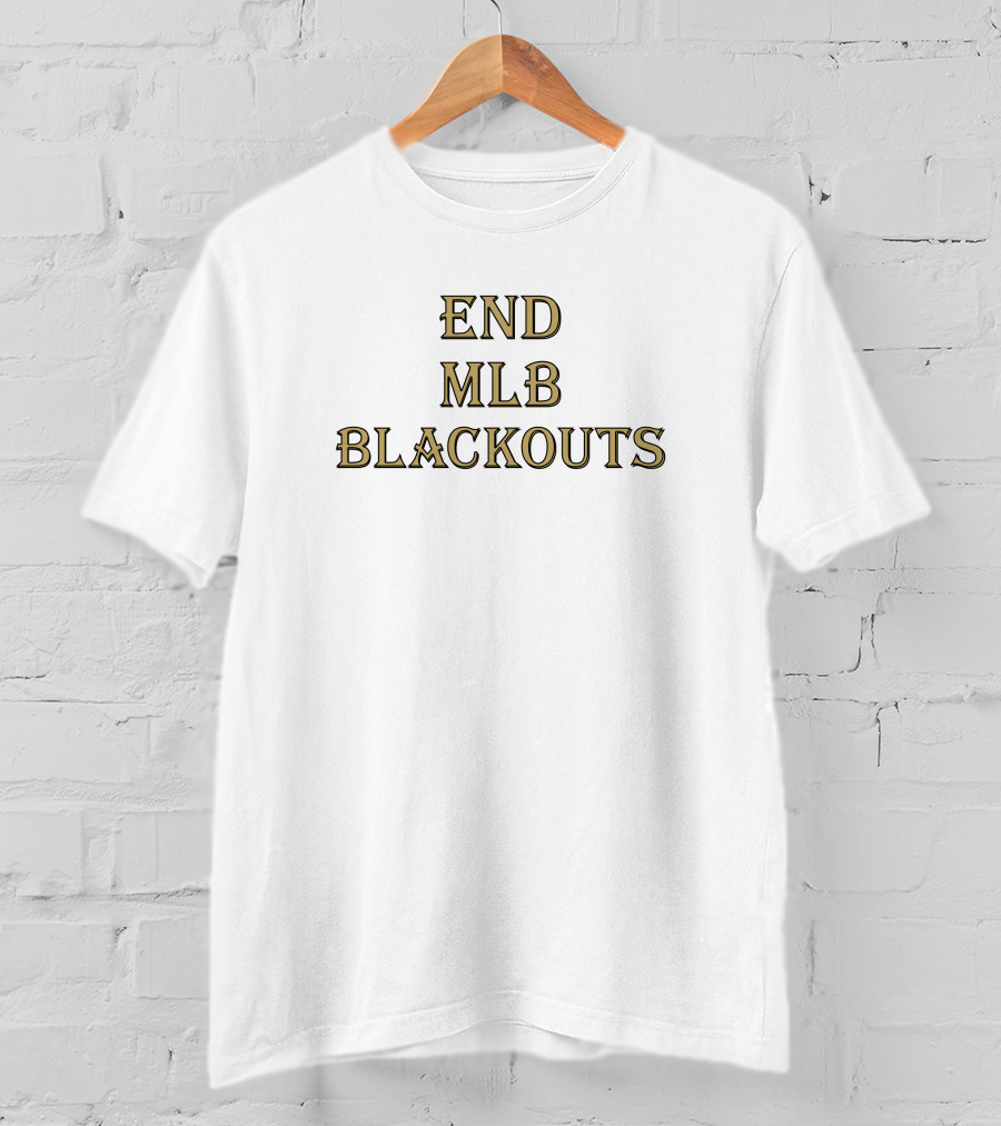 End MLB Blackouts Scholten Field Of Dreams T-Shirt