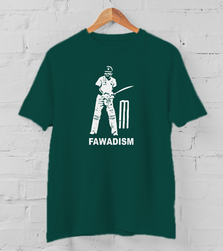 Cult Zeros Fawadism Fawad Alam Cricket T-Shirt