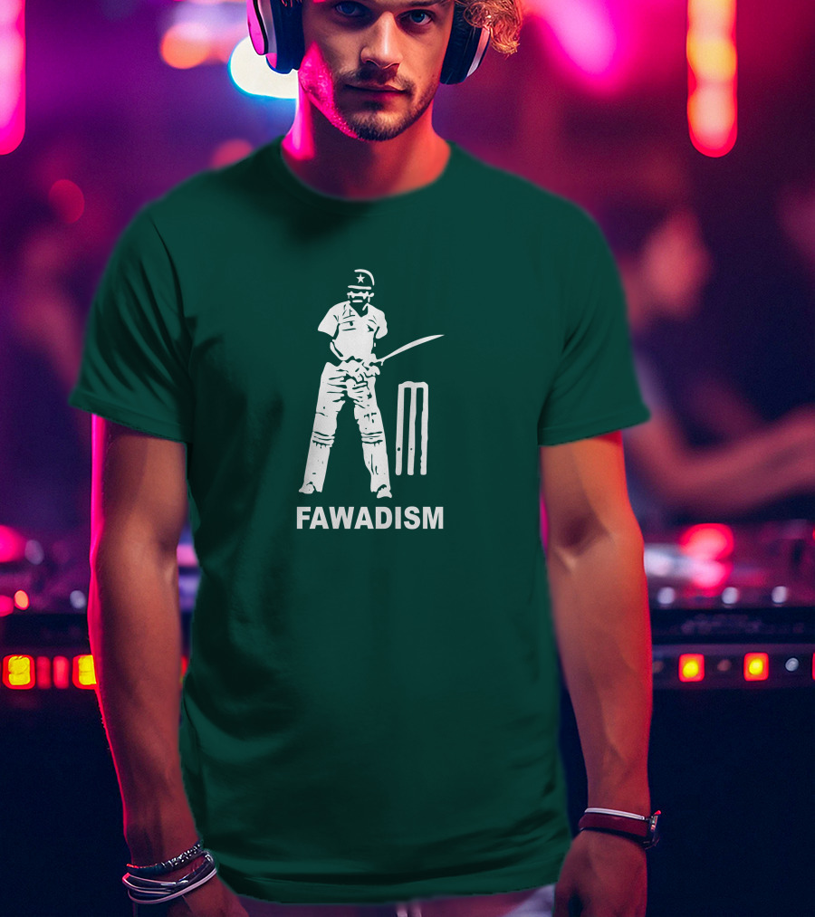 Cult Zeros Fawadism Fawad Alam Cricket T-Shirt