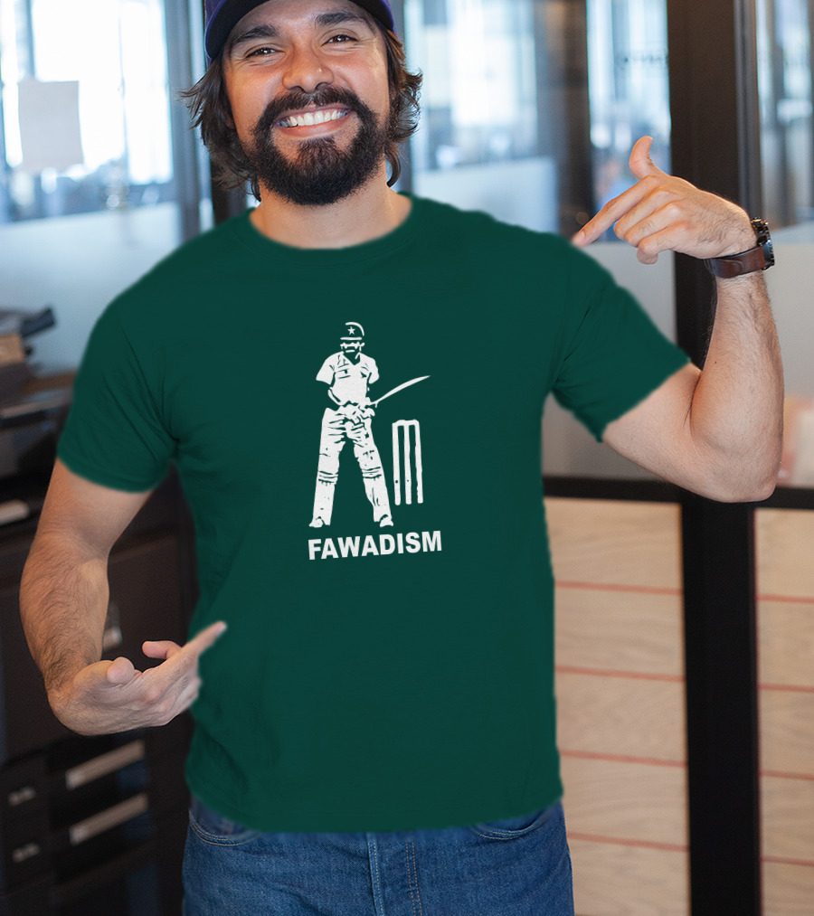 Cult Zeros Fawadism Fawad Alam Cricket T-Shirt