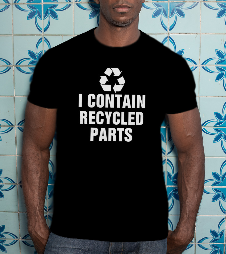 Emily Clark I Contain Recycled Parts Lung Transplant Recycle T-Shirt