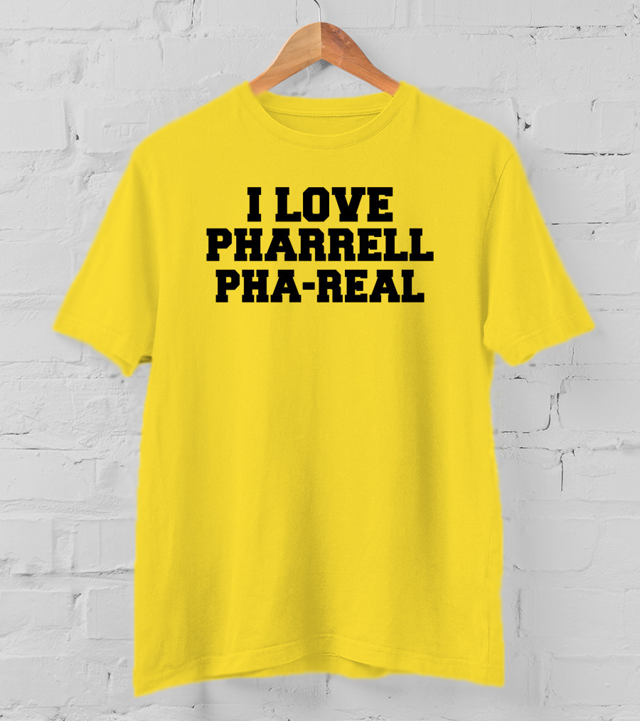 I Love Pharrell Pha-Real The Neptunes Marc Goldstein T-Shirt